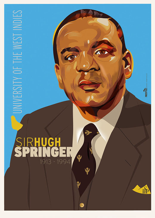 Sir Hugh Springer 1913-1994, University of West Indies, Jamaica | J.078